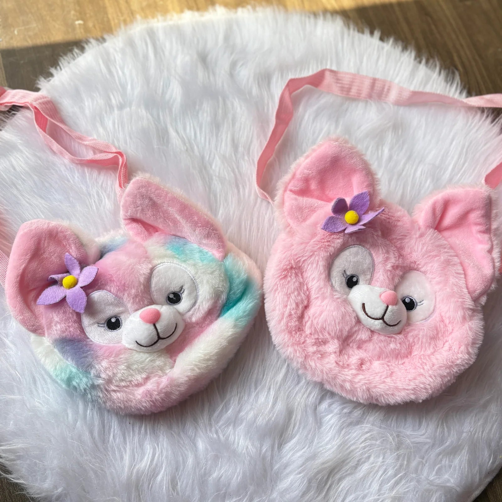 Premium fur bunny sling bag