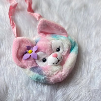 Premium fur bunny sling bag