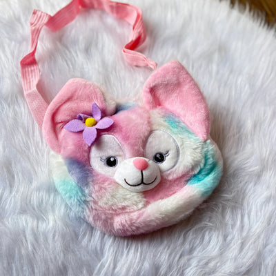 Premium fur bunny sling bag