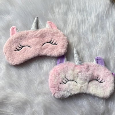 Premium fur eye mask