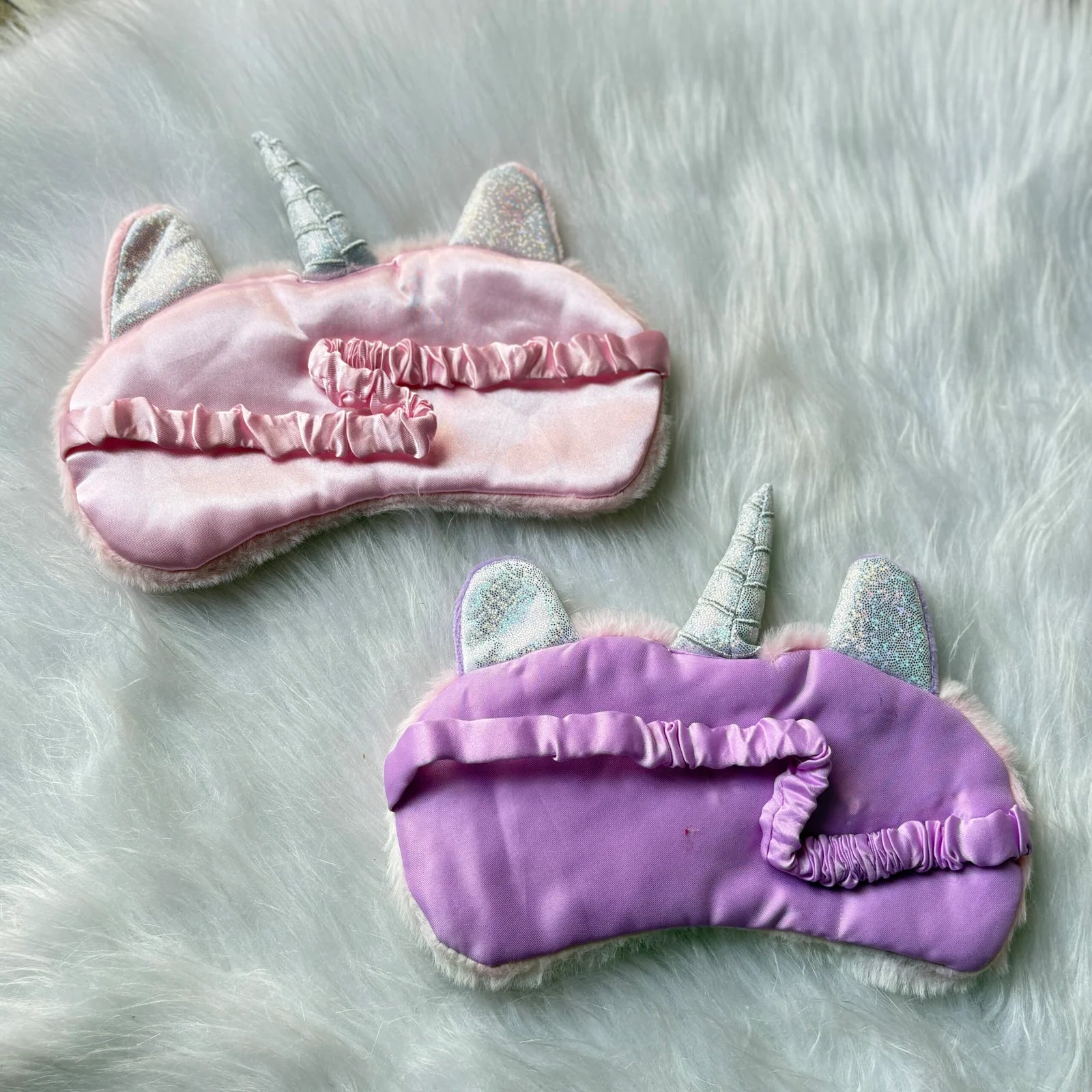 Premium fur eye mask