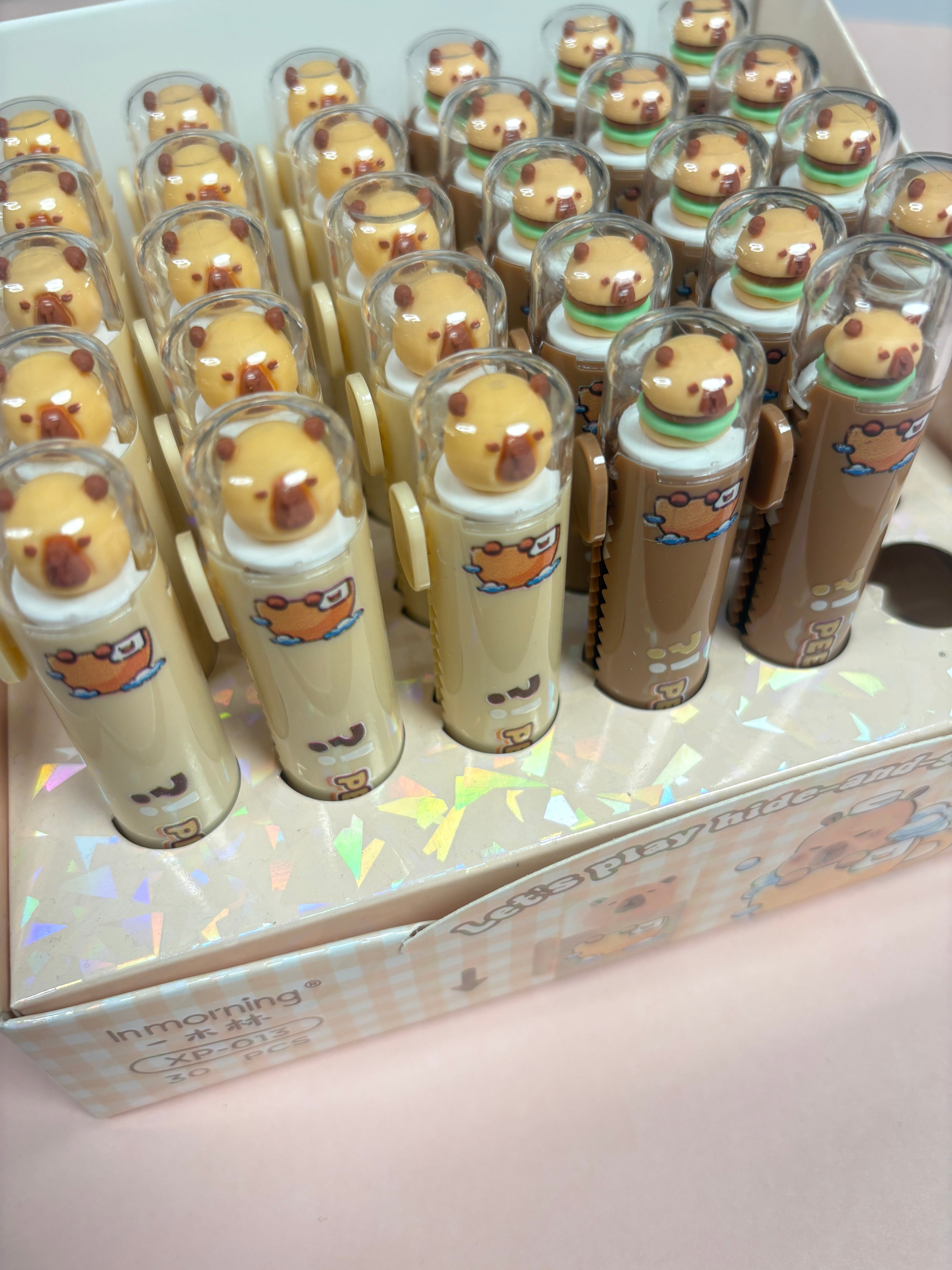 Capybara push eraser
