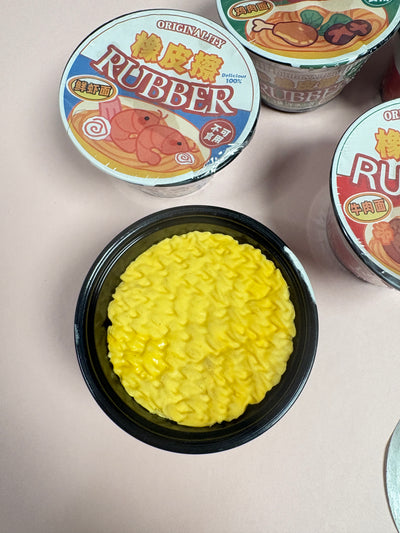 Cup noodles eraser