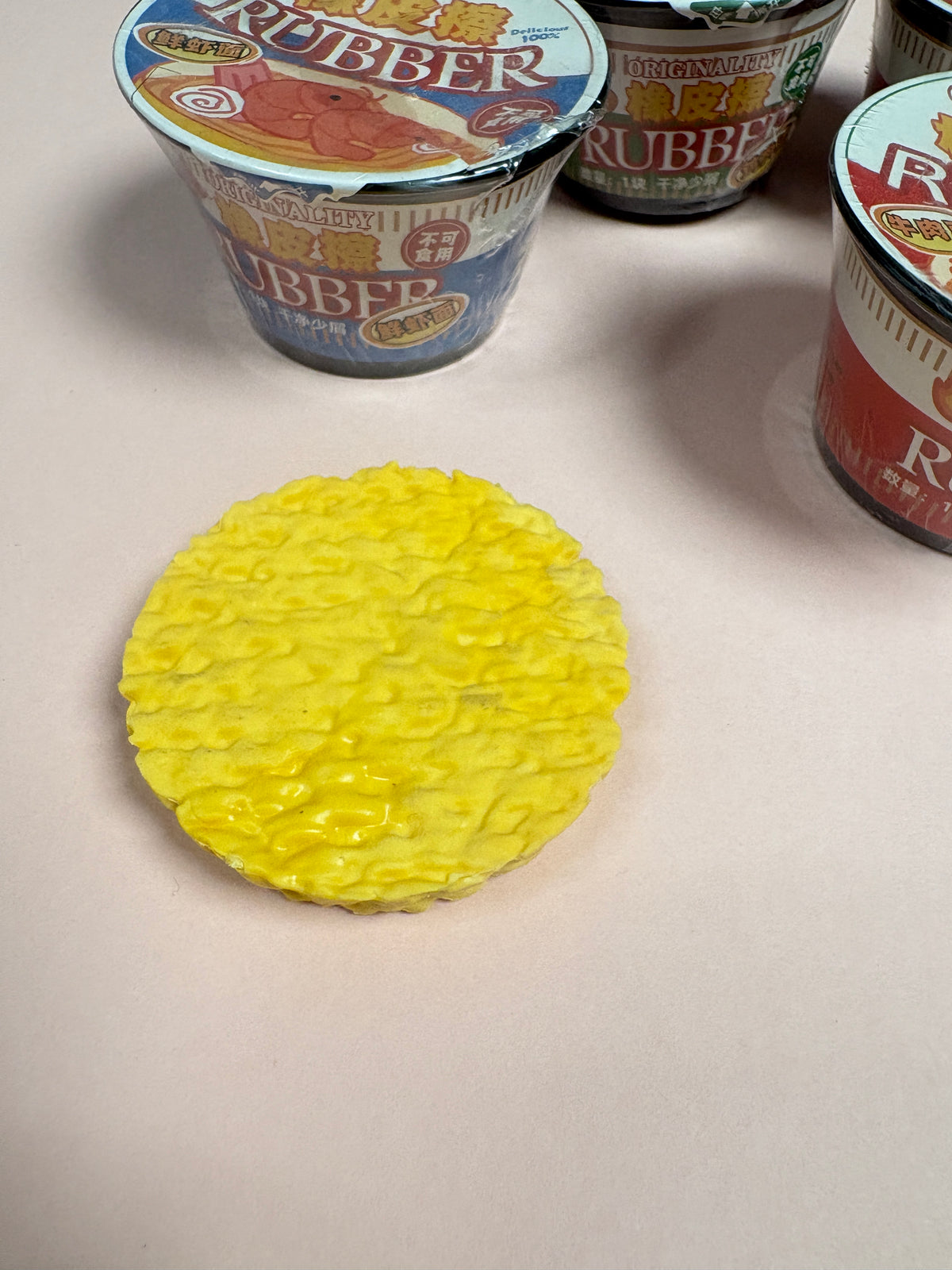 Cup noodles eraser