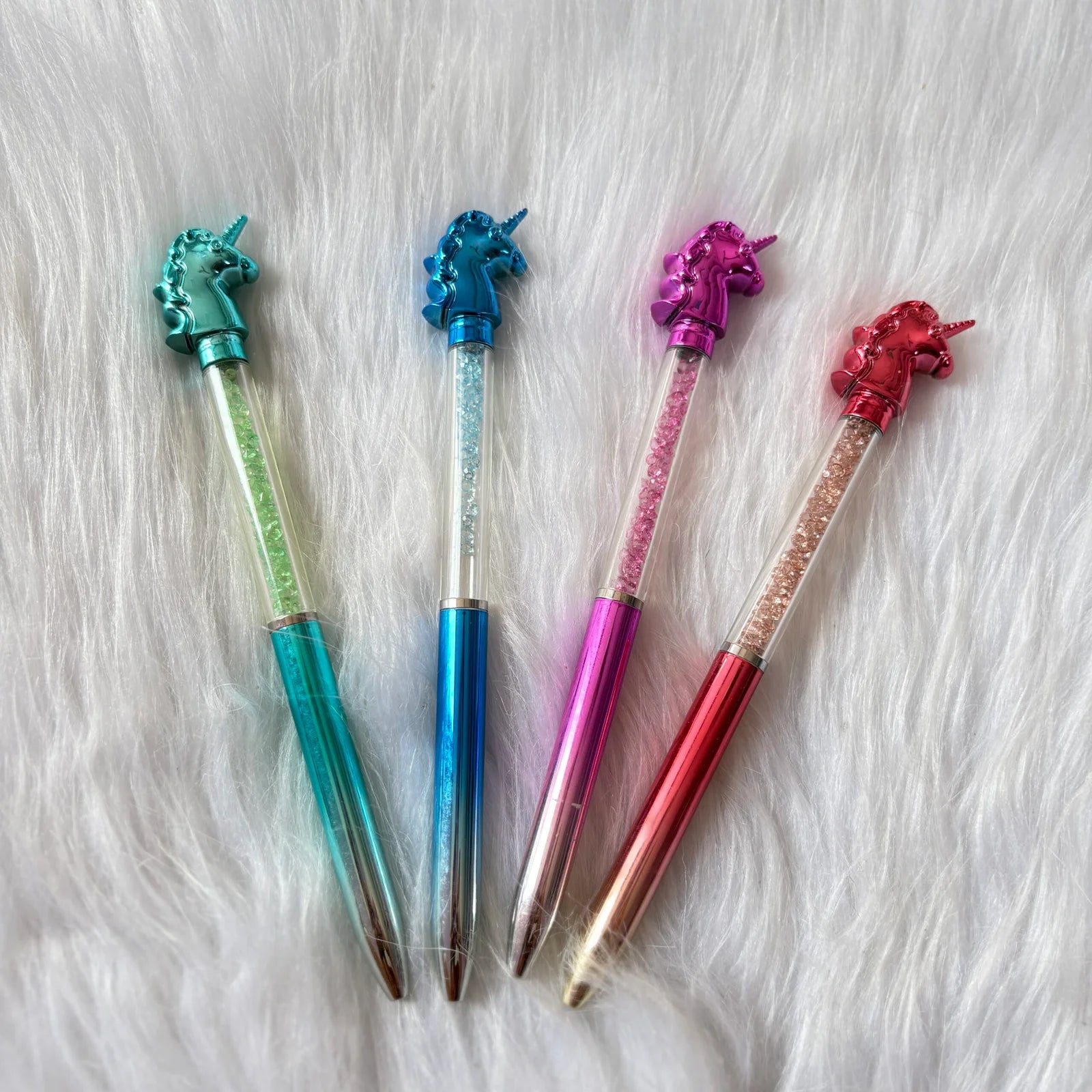 Unicorn glossy crystal pen