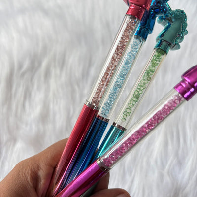 Unicorn glossy crystal pen