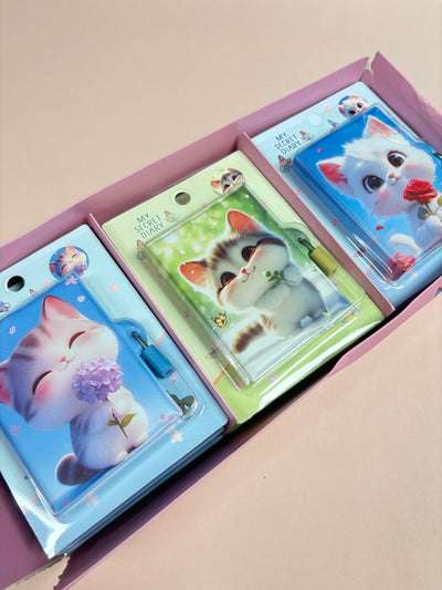 Cat lock diary