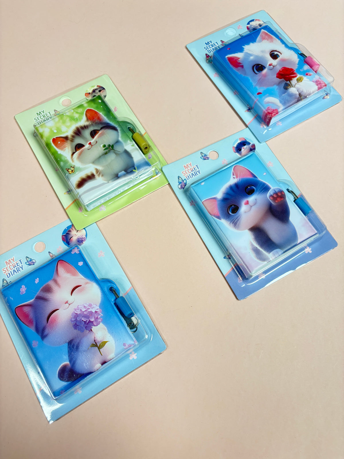 Cat lock diary