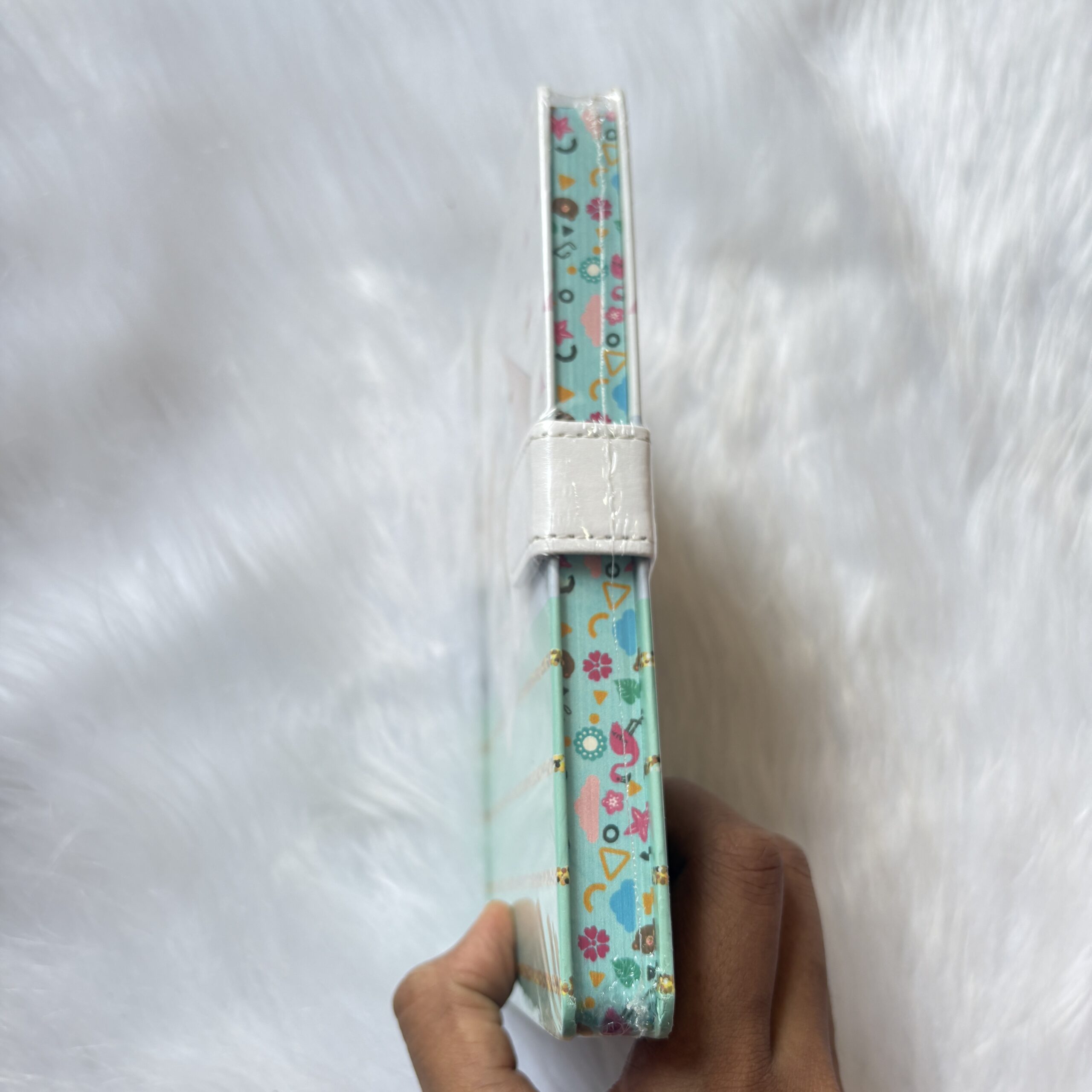 Aesthetic quotes magnetic flap diary