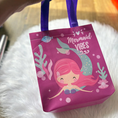 Mermaid waterproof gift bags