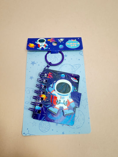 Diary with keychain
