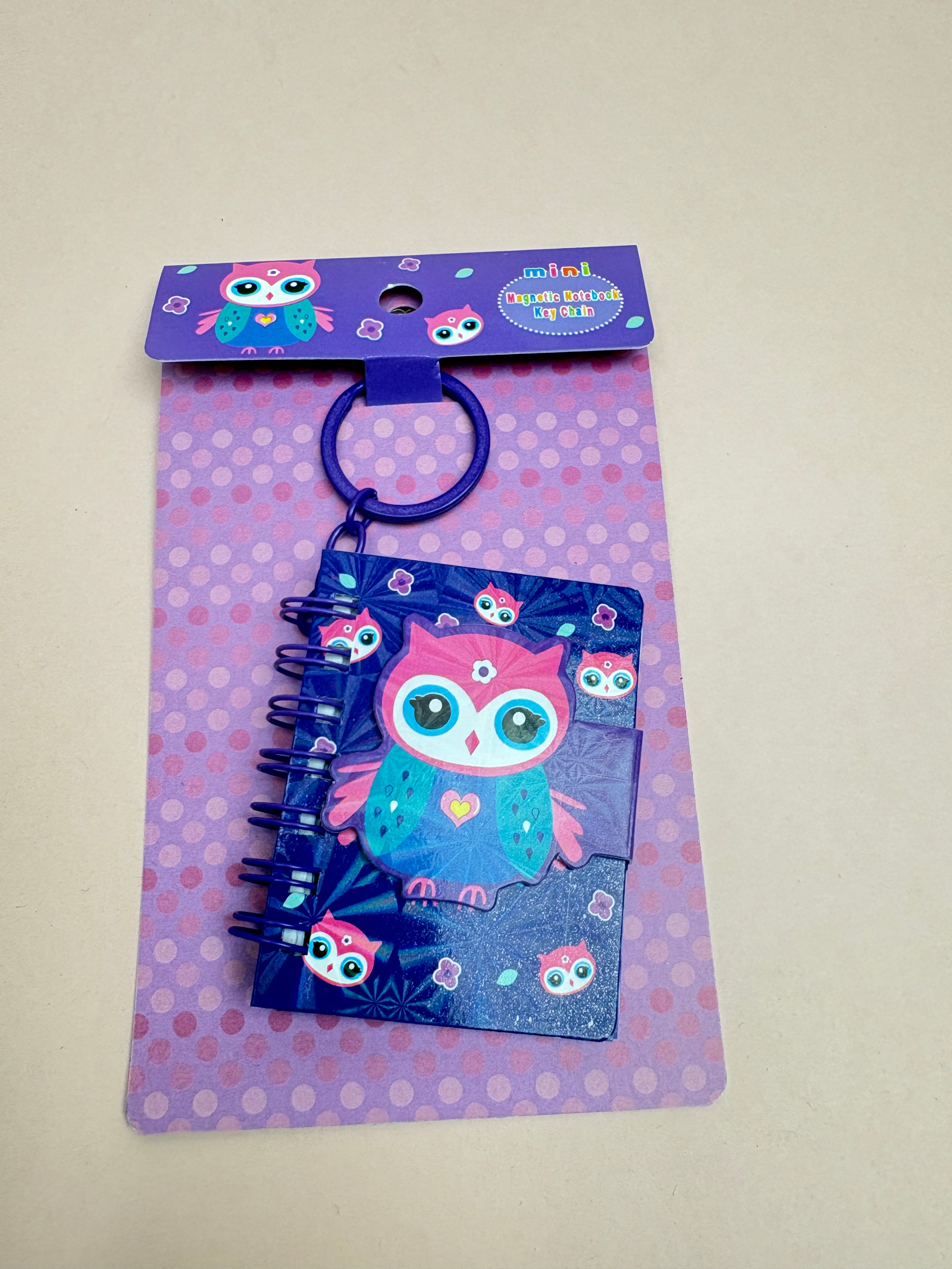 Diary with keychain