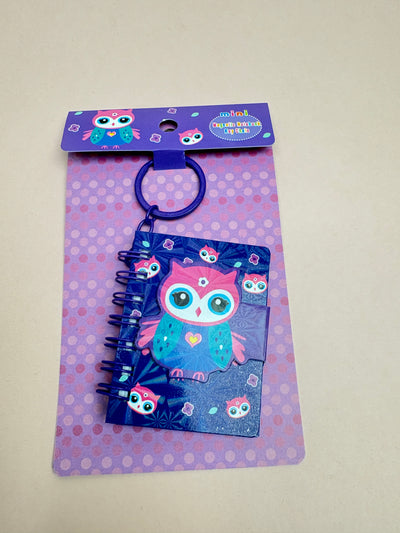 Diary with keychain
