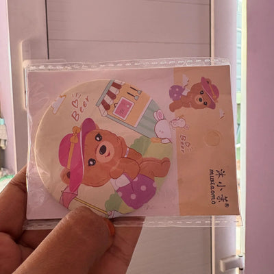 Random print cute small Mirror