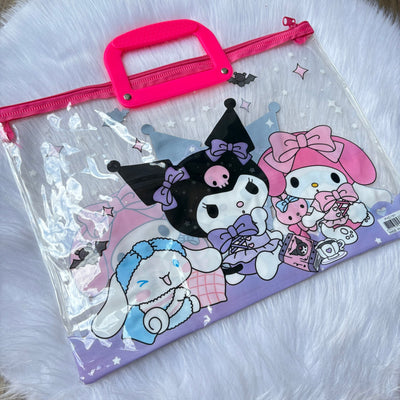 Transparent Bags with zip