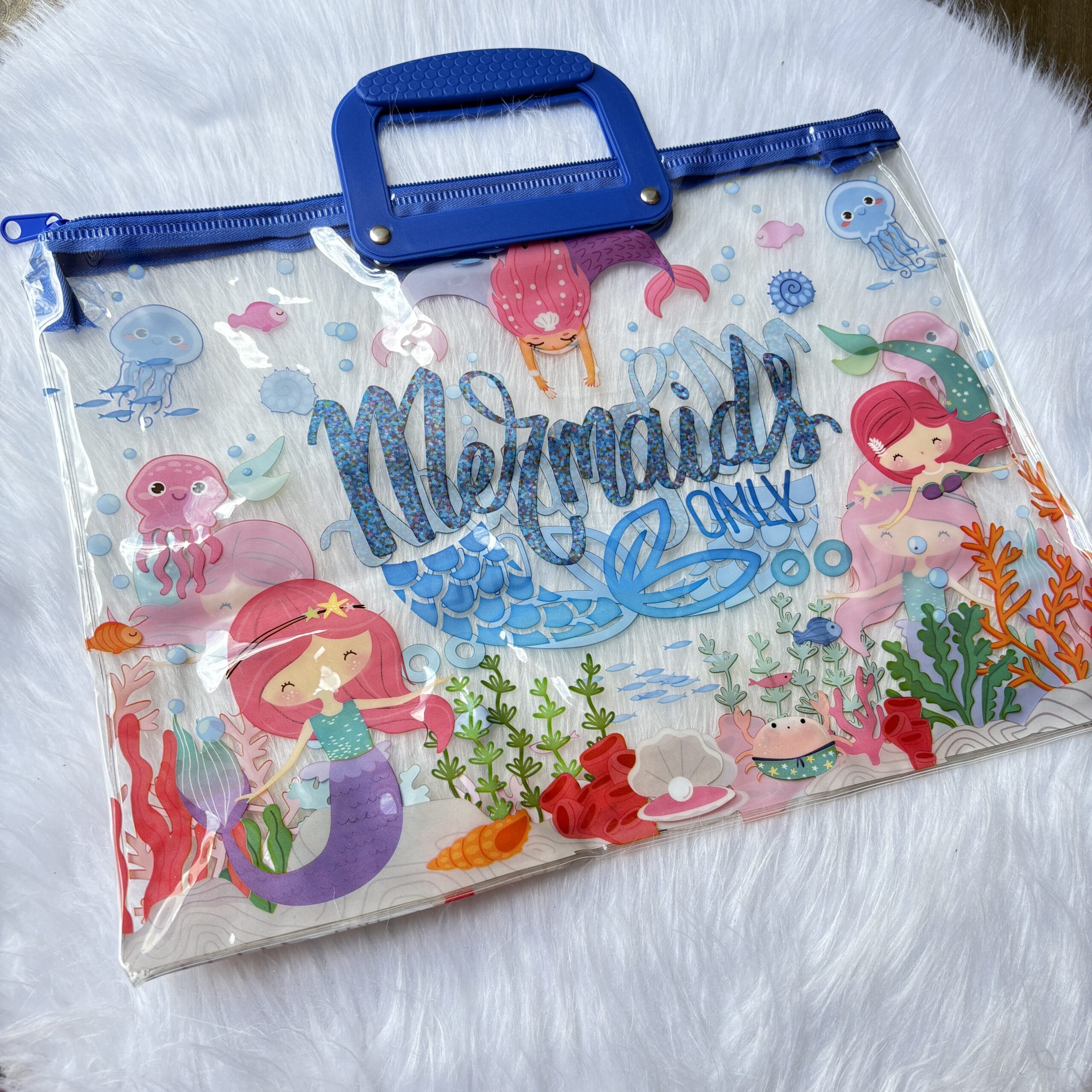 Transparent Bags with zip