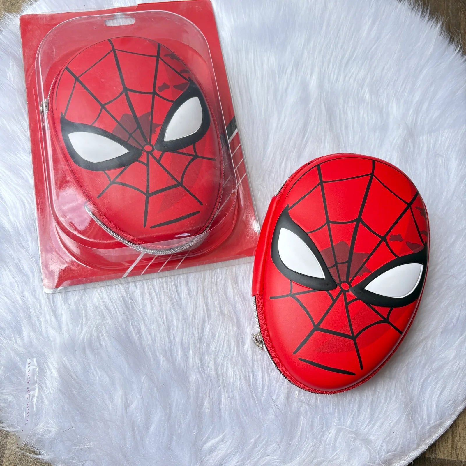 Spider-Man Face Shape Premium Pouch