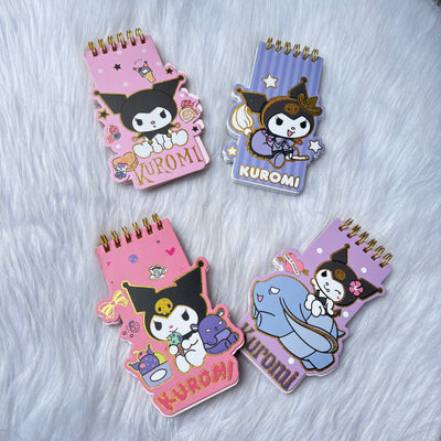 Premium quality Kuromi Mini Spiral Note random