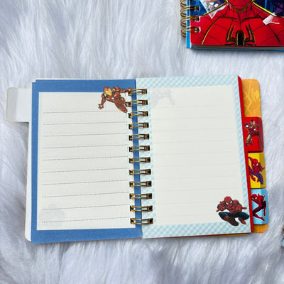 Super hero’s Spiral Mini Planner and Diary