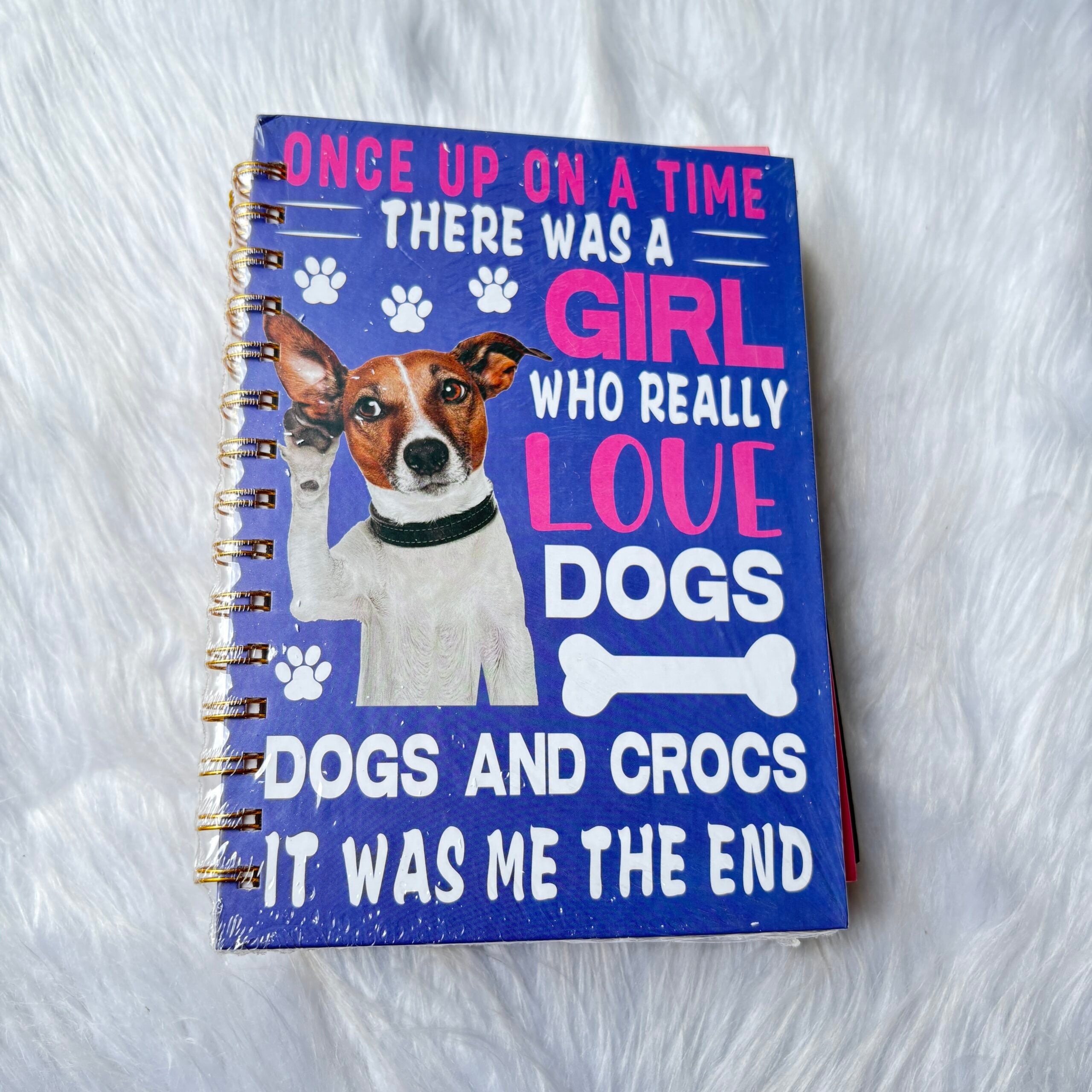 Cute dog lovers premium diary