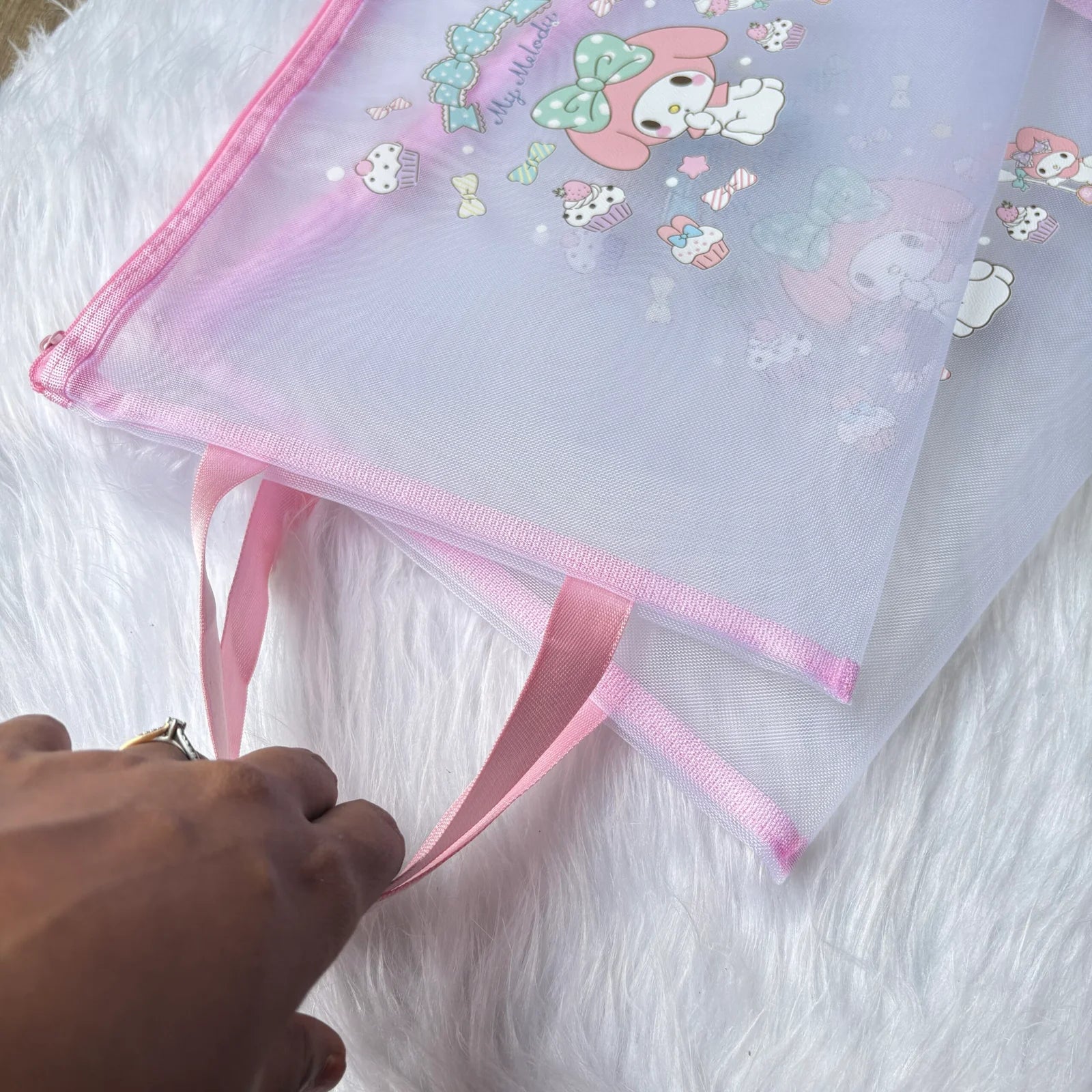 Premium Mesh folder bag