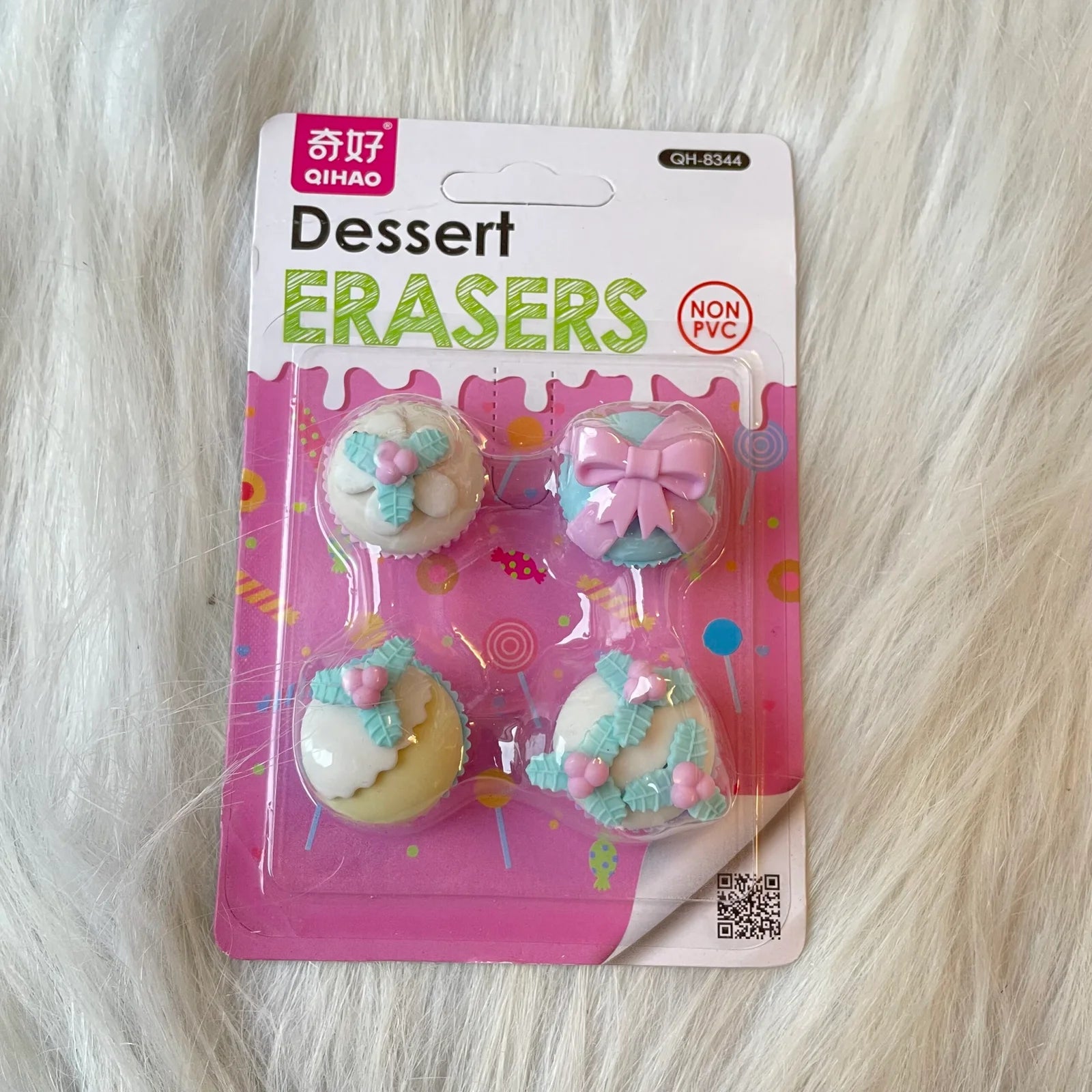 Dessert Eraser card random