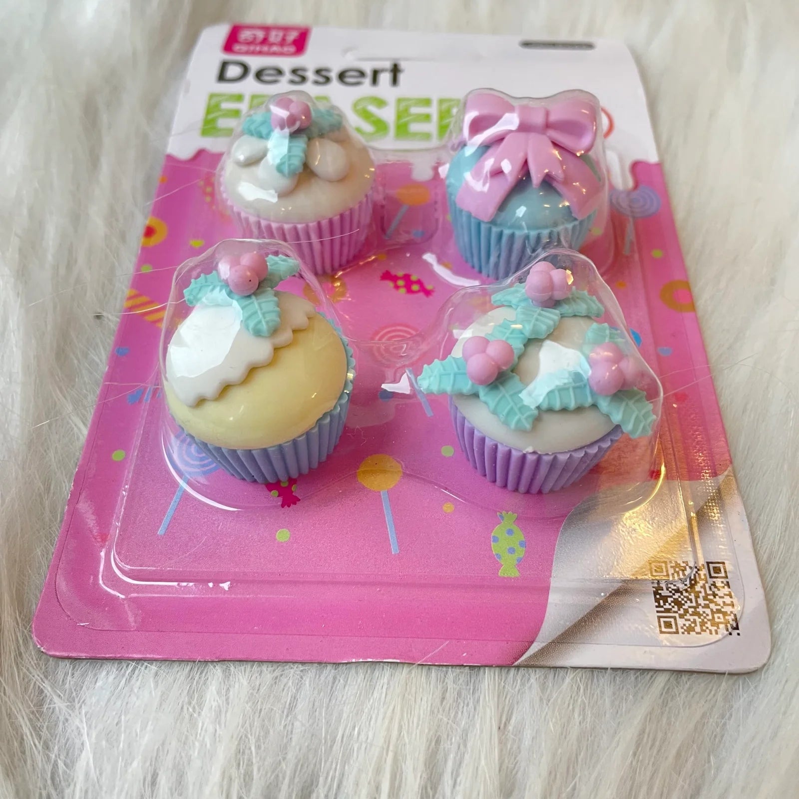 Dessert Eraser card random