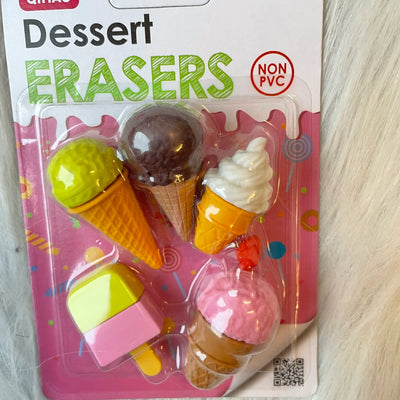 Dessert Eraser card random