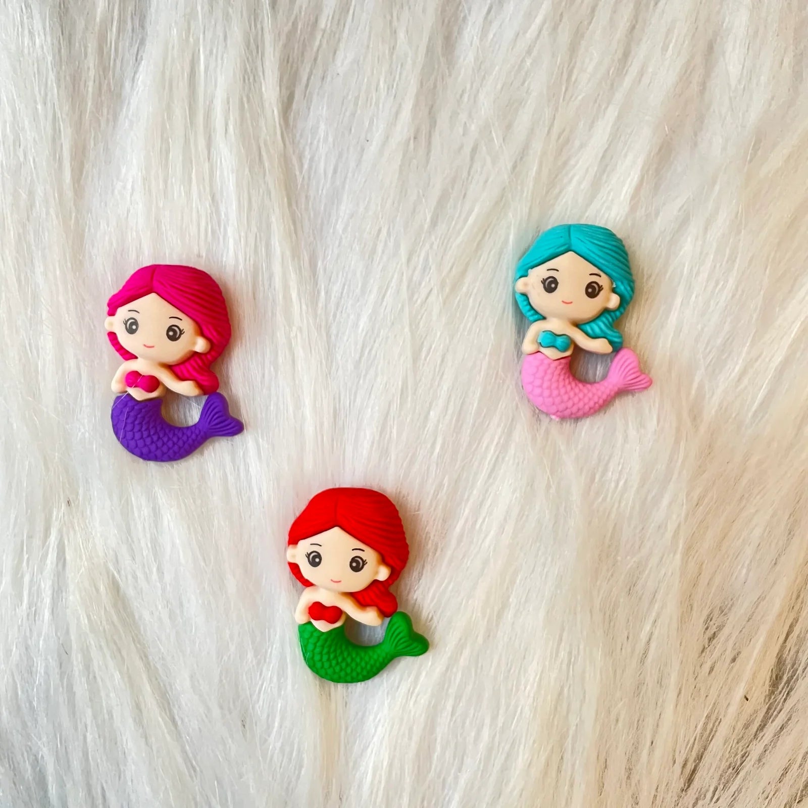 Cute mermaid eraser