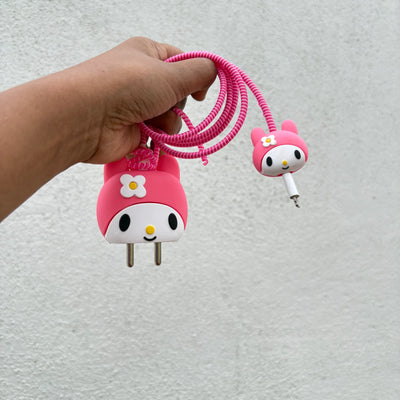 Premium iPhone charger case and cable protector