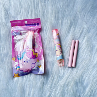 Premium push down eraser with 2refills