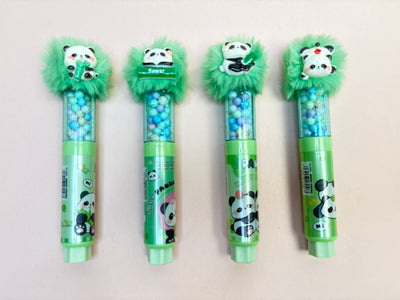 Panda plush eraser