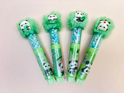 Panda plush eraser