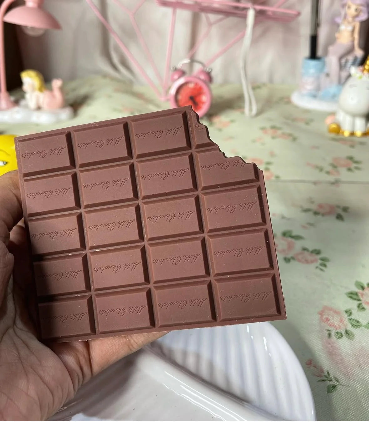 Chocolate notepad with fragrance