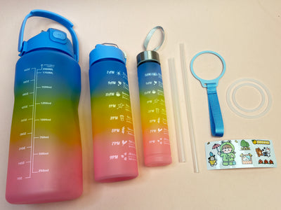 Motivational bottle ( set of 3)