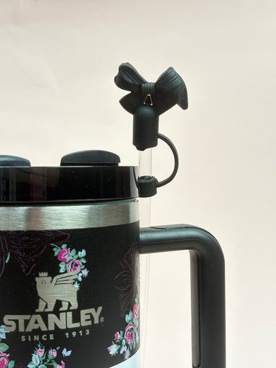 Black floral Stanley