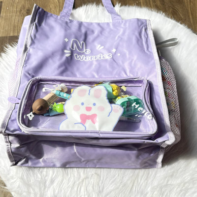 Premium waterproof tote bags 3 partition
