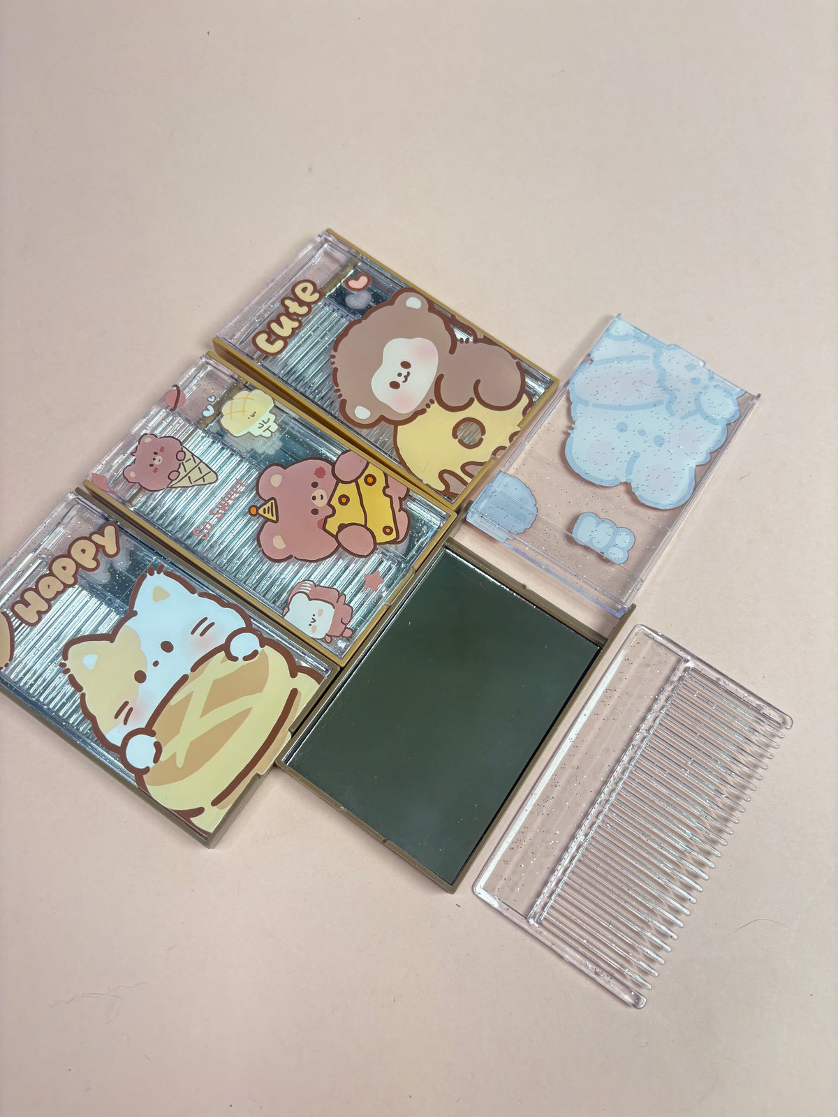 Mirror plus comb