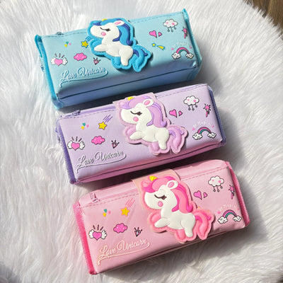 Unicorn flap pouch