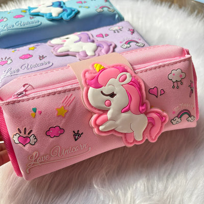 Unicorn flap pouch