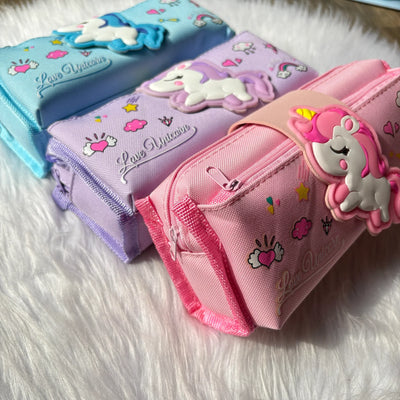 Unicorn flap pouch