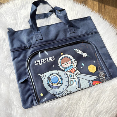 Premium tote bag 3 partition