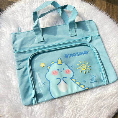 Premium tote bag 3 partition