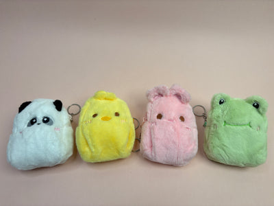 Fur coin pouch