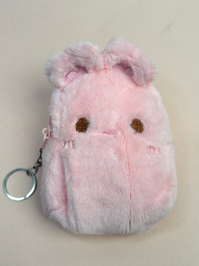Fur coin pouch