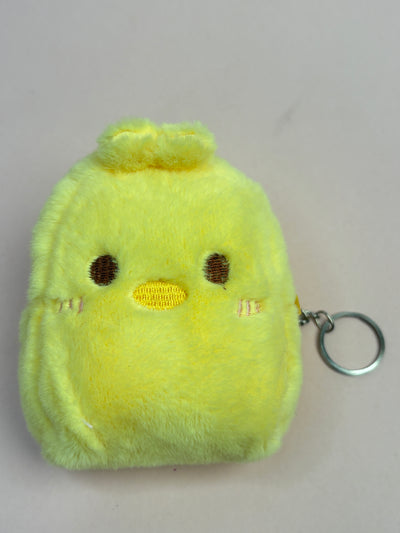 Fur coin pouch