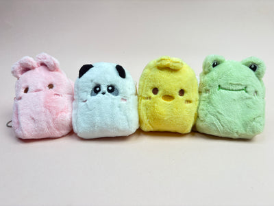 Fur coin pouch