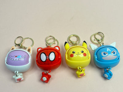 Face changing keychain