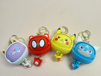Face changing keychain