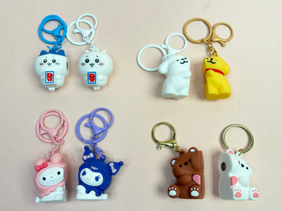 Cute couple keychain